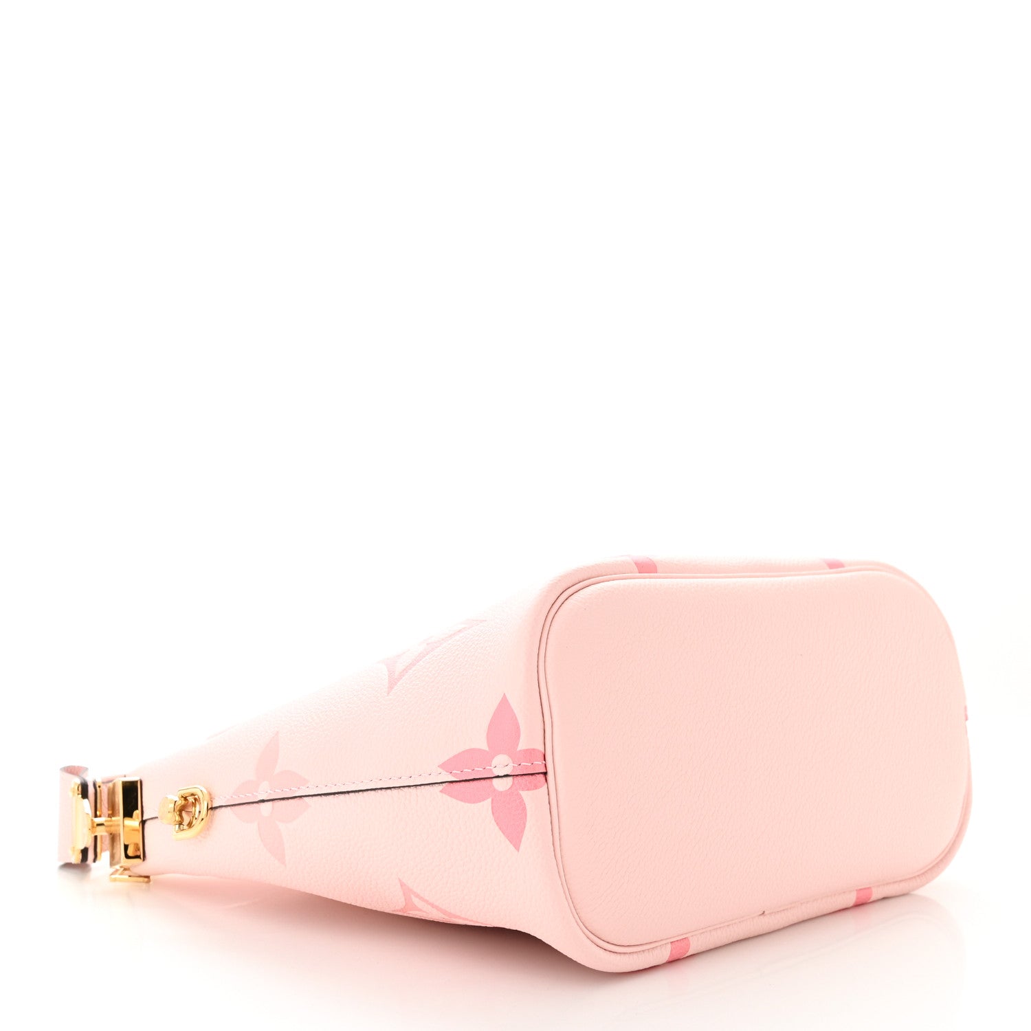 Louis Vuitton Empreinte Monogram Giant By The Pool Marshmallow Hobo PM Bouton De Rose 4 of 10