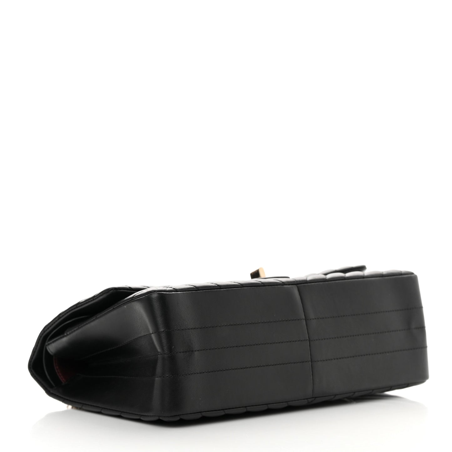 Aged Calfskin Chevron Quilted 2.55 Reissue 226 Flap Black