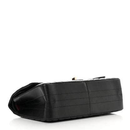 Chanel Aged Calfskin Chevron Quilted 2.55 Reissue 226 Flap Black 4 of 14