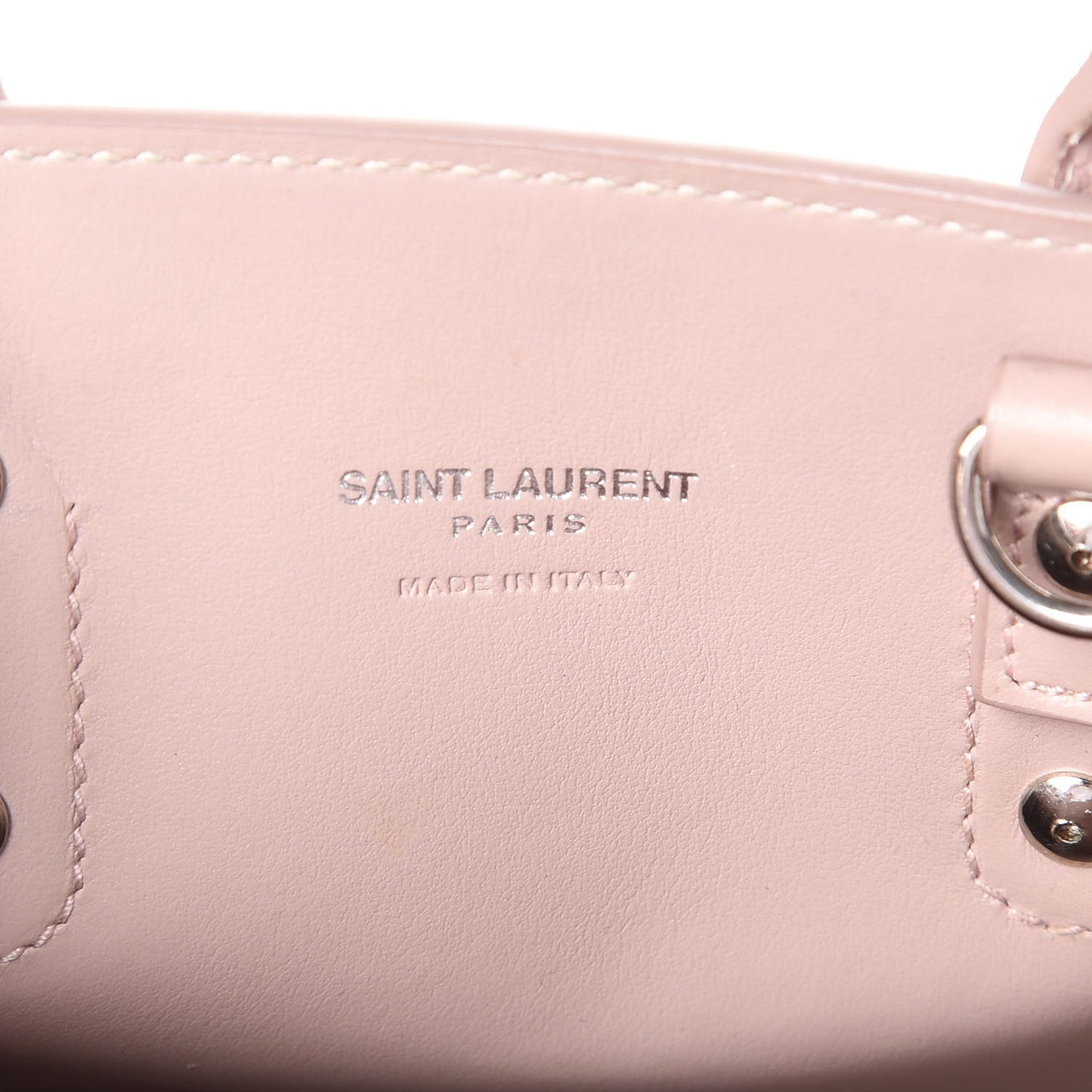 Grained Calfskin Nano Sac De Jour Antique Rose