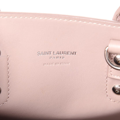 Saint Laurent Grained Calfskin Nano Sac De Jour Antique Rose 6 of 7