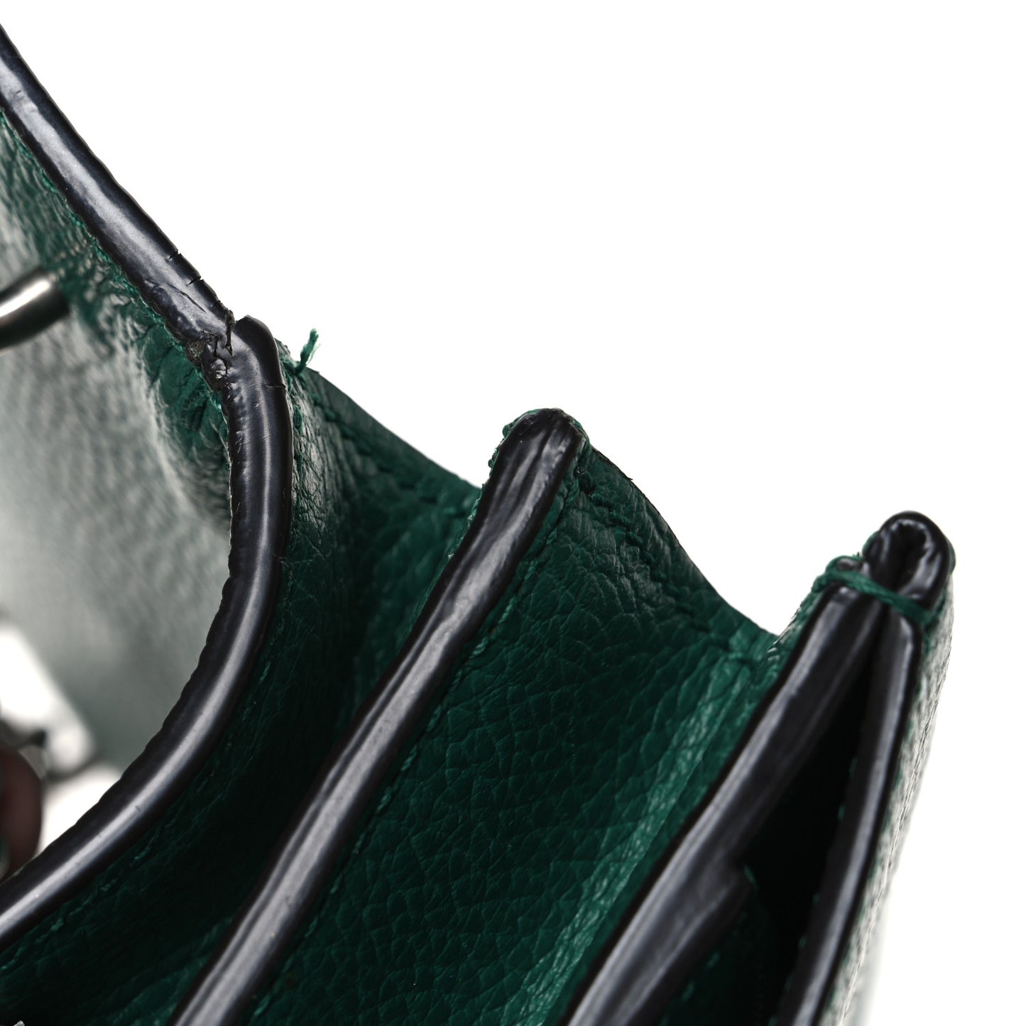 Pebbled Calfskin Small Dionysus Shoulder Bag Emerald