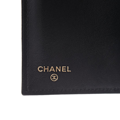 Chanel Caviar Quilted Medium Boy Flap Wallet Black 6 of 9