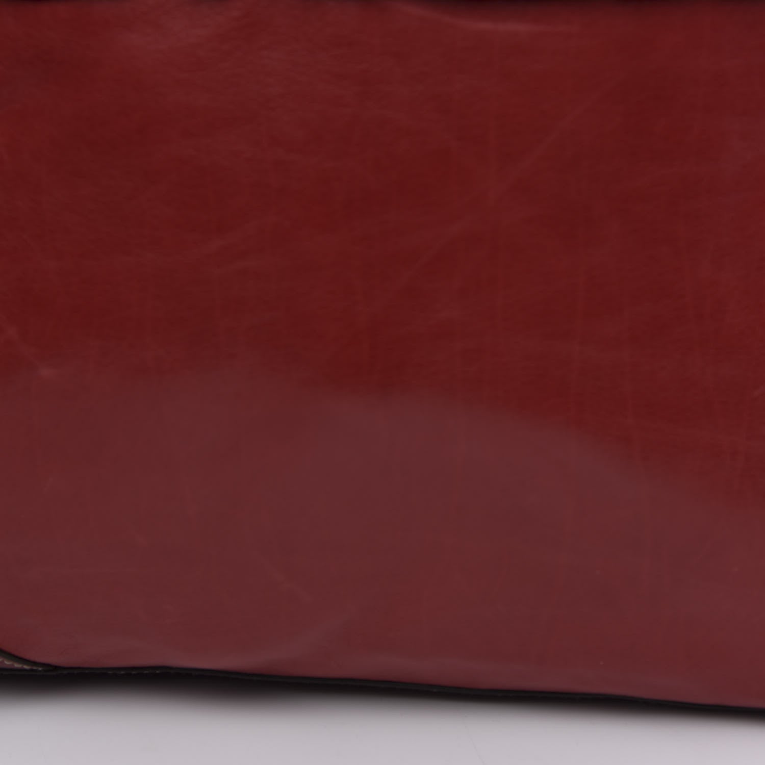 Gucci Calfskin Ruffle Medium Sabrina Boston Tote Red 15 of 16