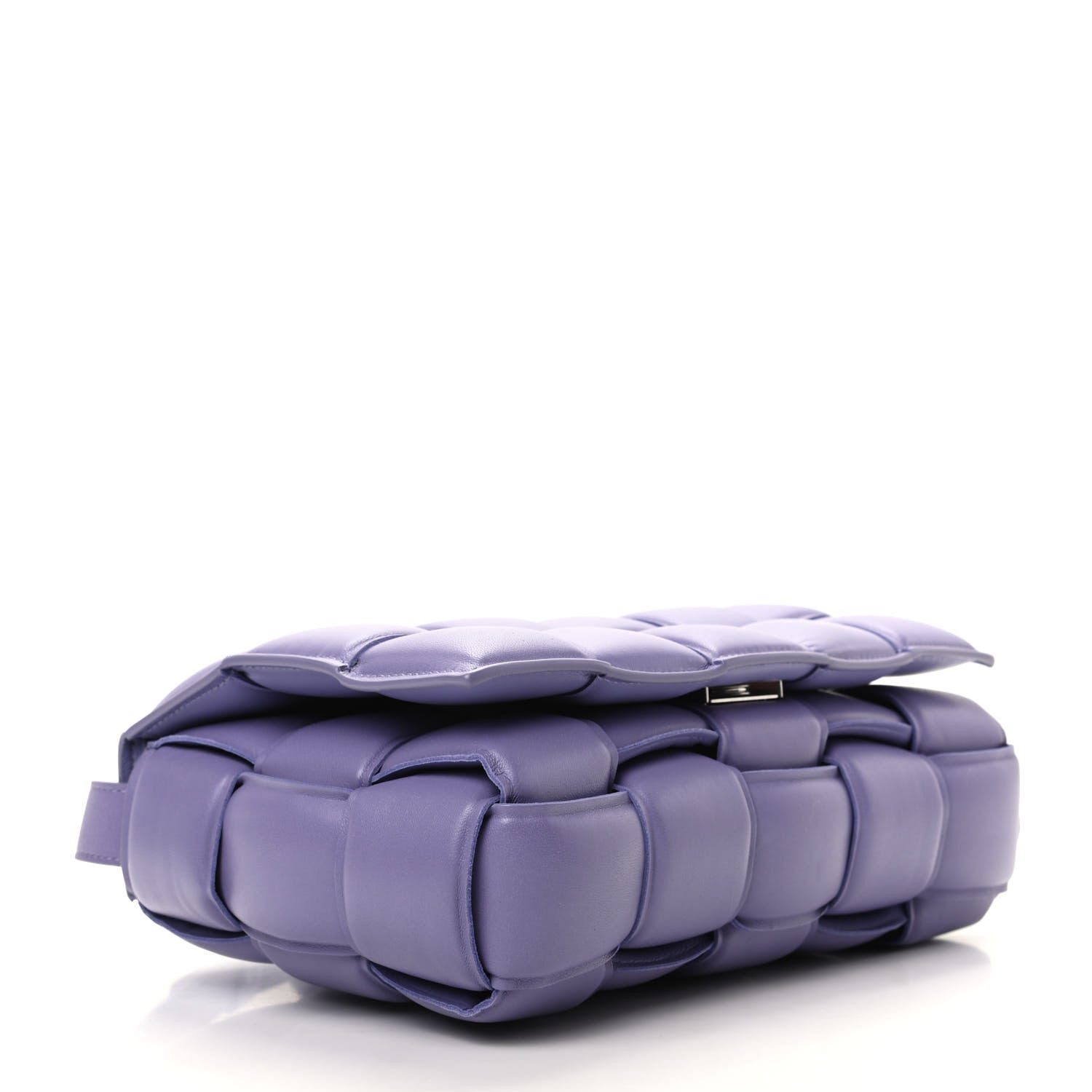 Bottega Veneta Nappa Maxi Intreccio Padded Cassette Crossbody Bag Lavender 4 of 8