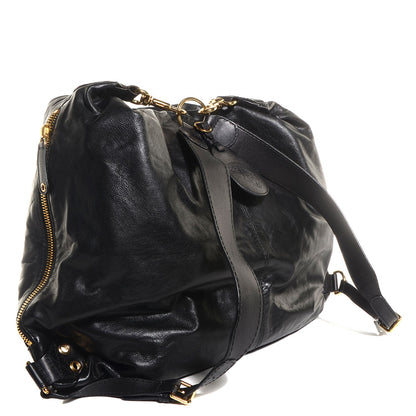 Gucci Leather Large Darwin Convertible Backpack Black 3 of 9