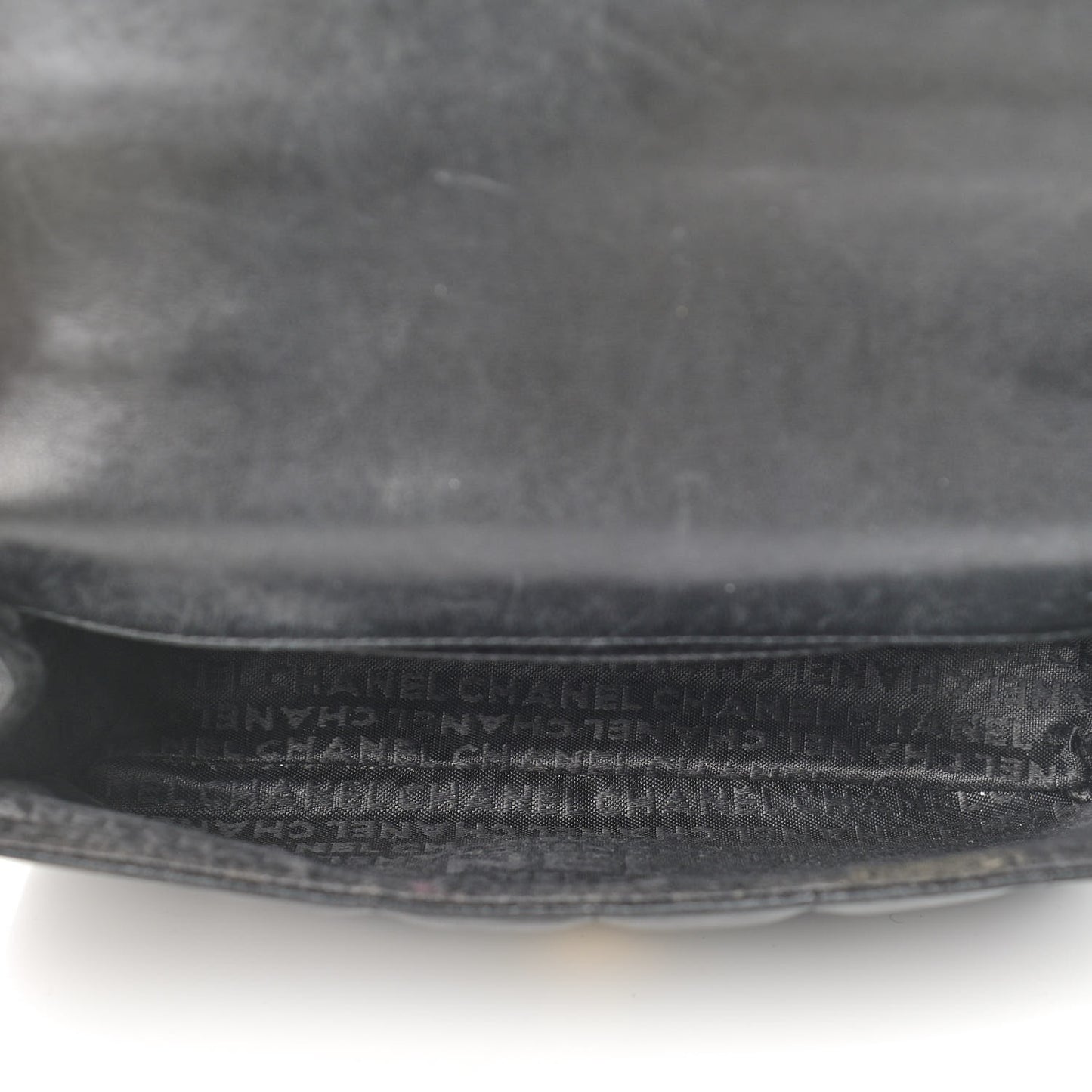 Lambskin Quilted Mini Chocolate Bar Flap Black