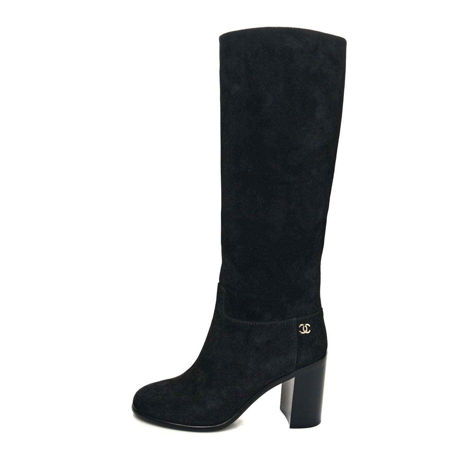 Suede CC Tall Boots 36 Black