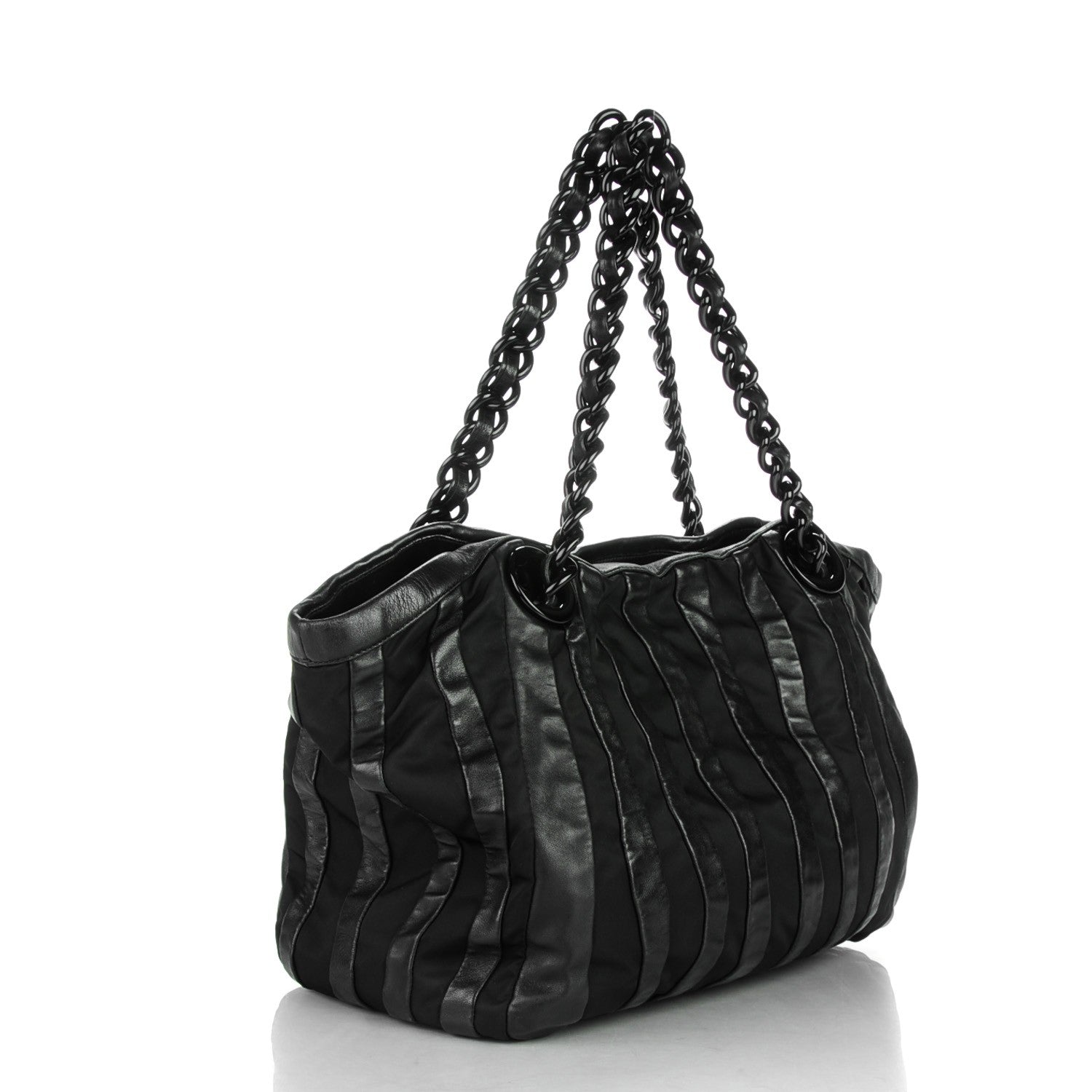 Prada Tessuto Nappa Mordore Tote Nero Black 3 of 9