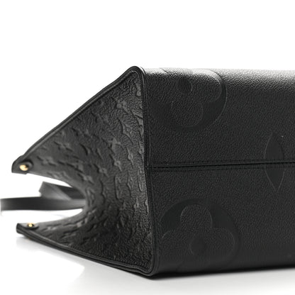 Louis Vuitton Empreinte Monogram Giant Onthego MM Black 6 of 8