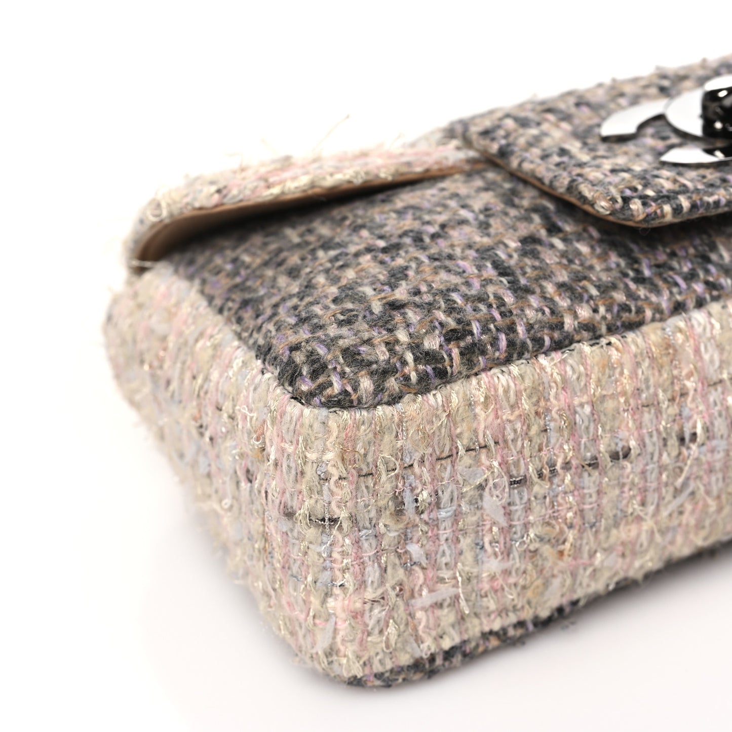 Tweed Small Fantasy Flap Grey