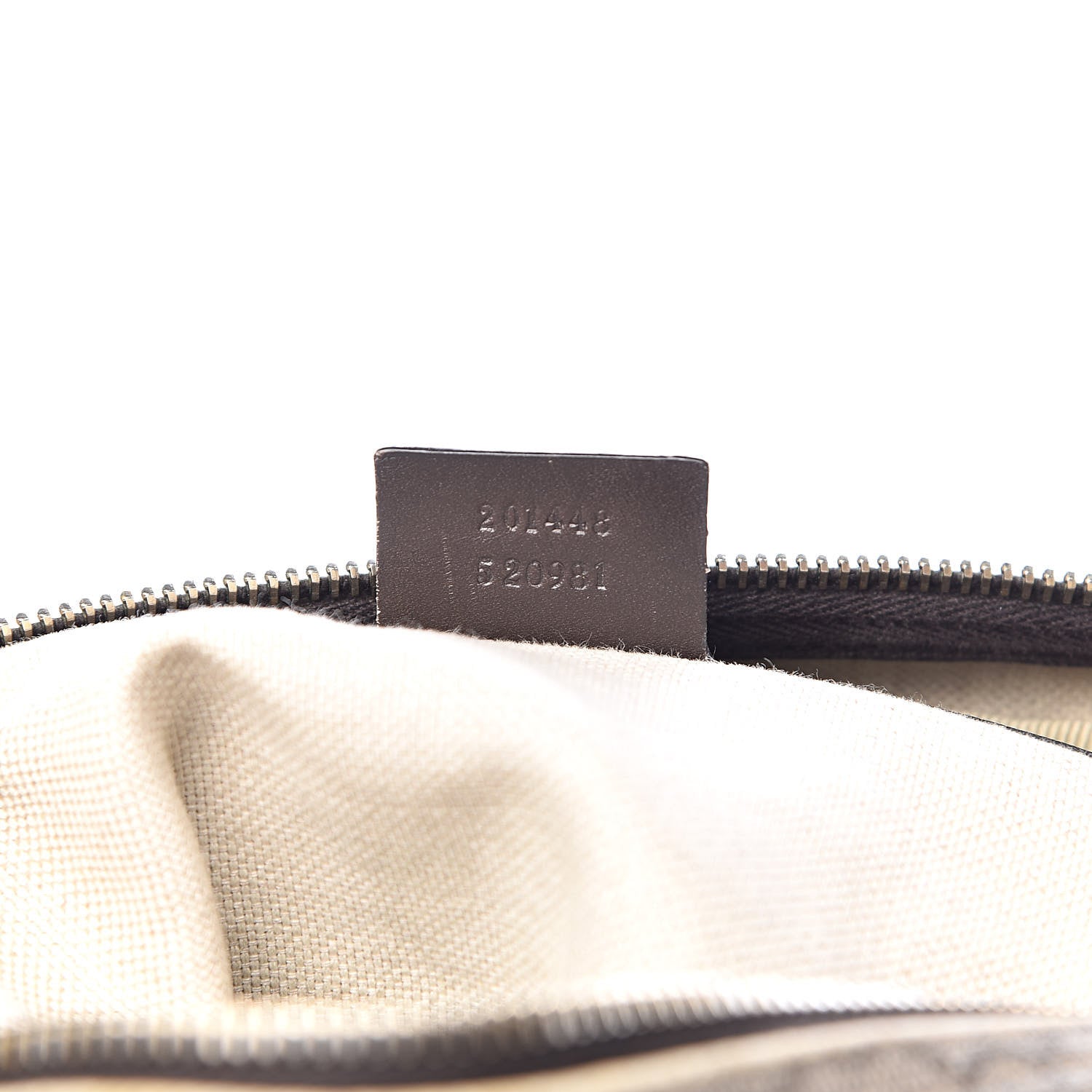 Gucci GG Plus Monogram Selleria Calfskin Medium Messenger Bag Beige Ebony Cocoa Dark Chocolate 7 of 20