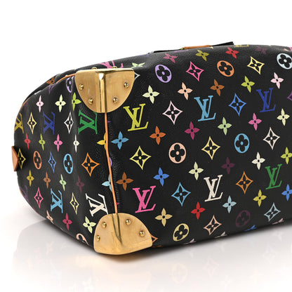Louis Vuitton Monogram Multicolor Speedy 30 Black 8 of 9