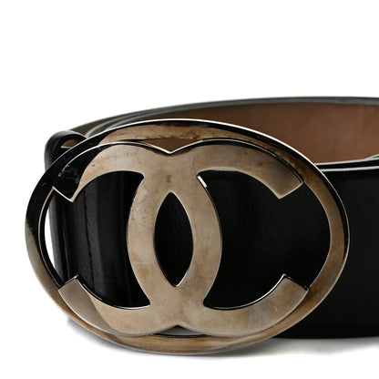 Chanel Calfskin CC Belt 90 36 Black 2 of 6