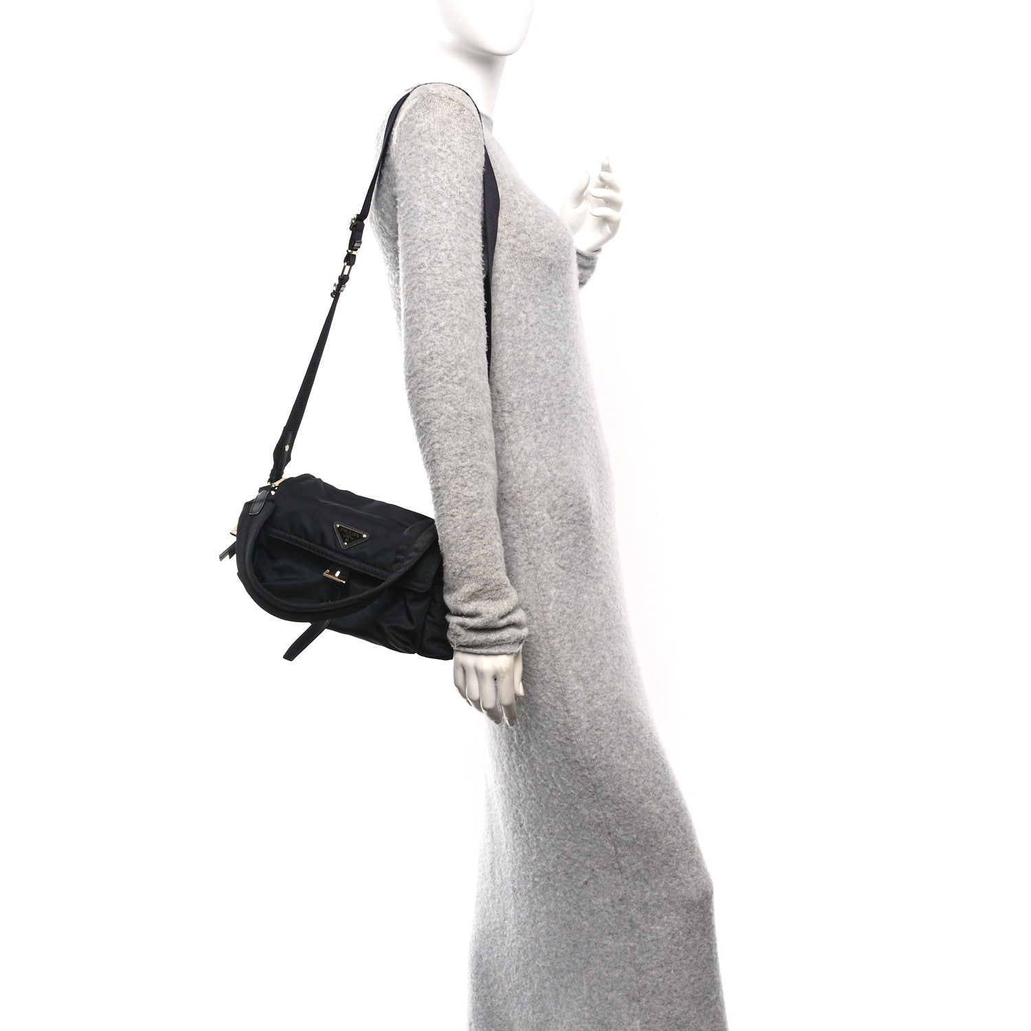 Prada Re-Nylon Medium Explore Shoulder Bag Black 1843903