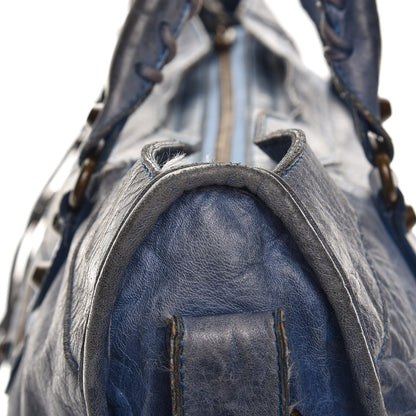 Balenciaga Chevre Classic Hardware City Cornflower Bleu 17 of 28