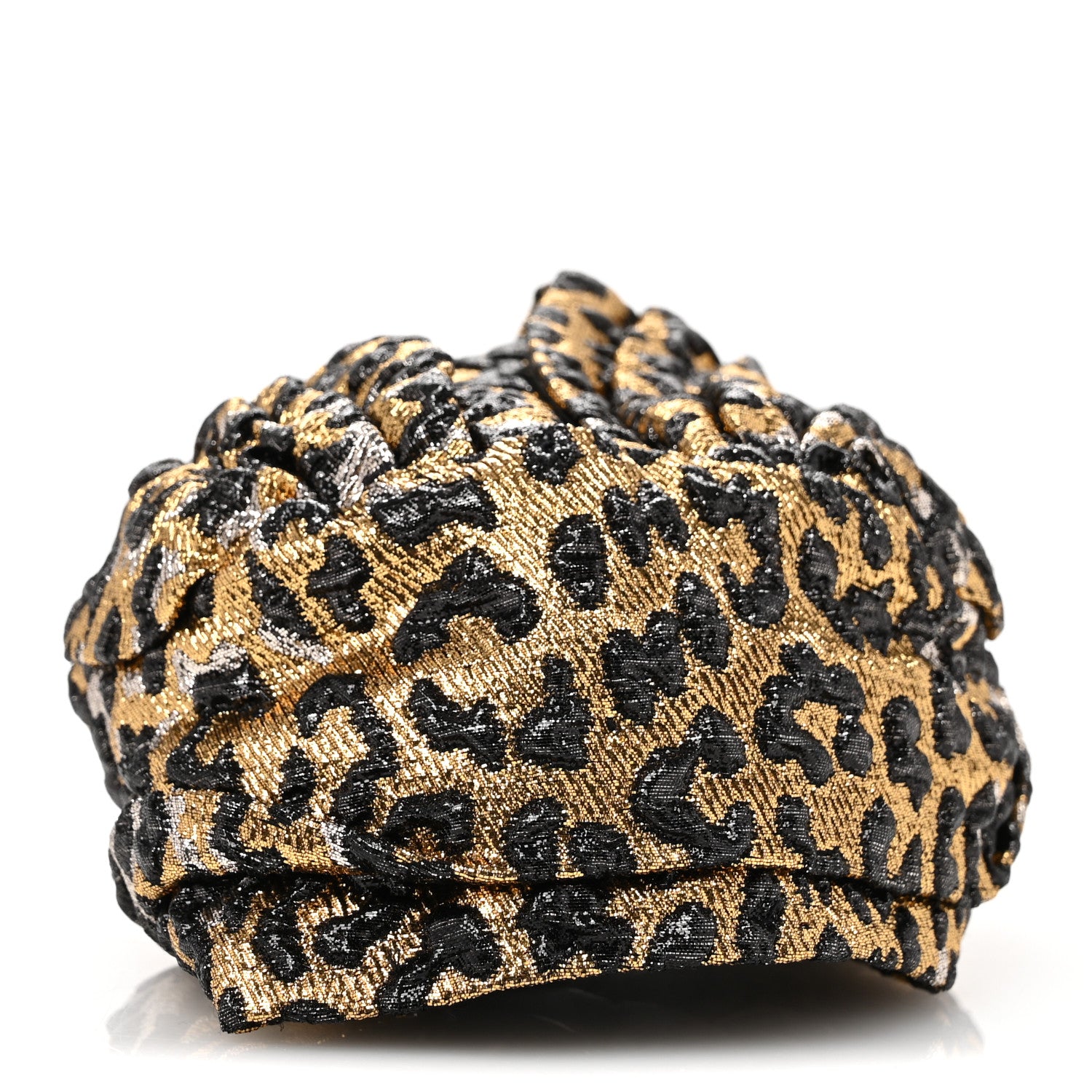 Gucci Metallic Leonte Turban Black Gold 6 of 9