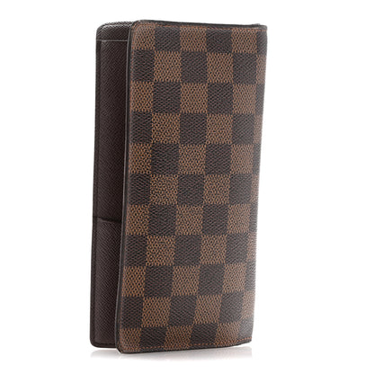 Louis Vuitton Damier Ebene Brazza Wallet 3 of 13