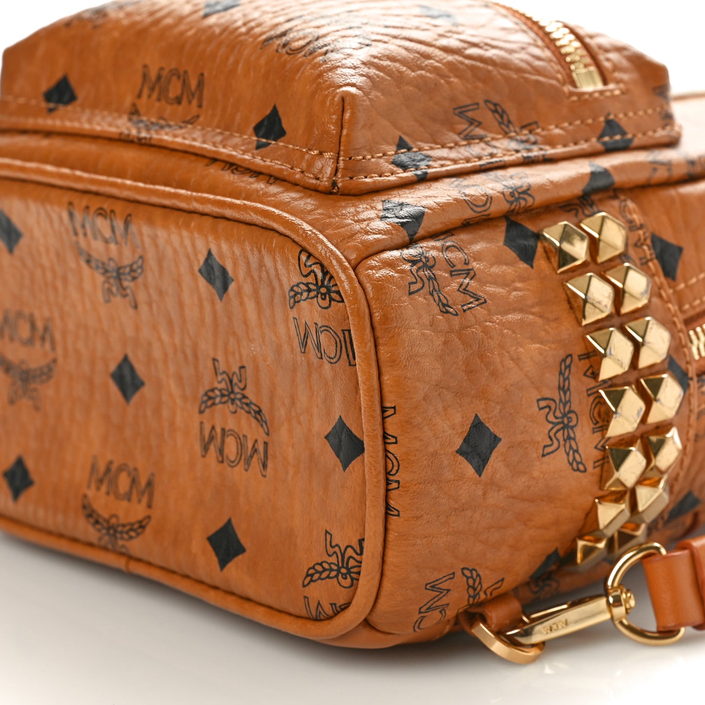 Visetos Side Stud X-Mini Stark Bebe Boo Backpack Cognac