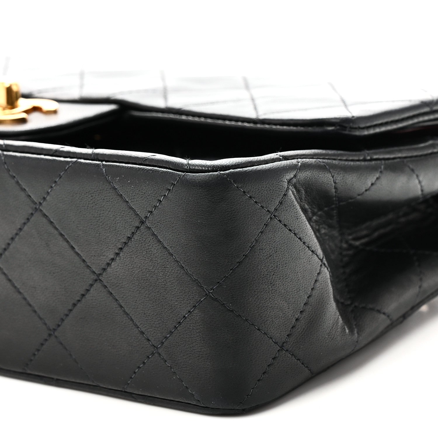 Chanel Lambskin Quilted Small Double Flap Black 11 of 11