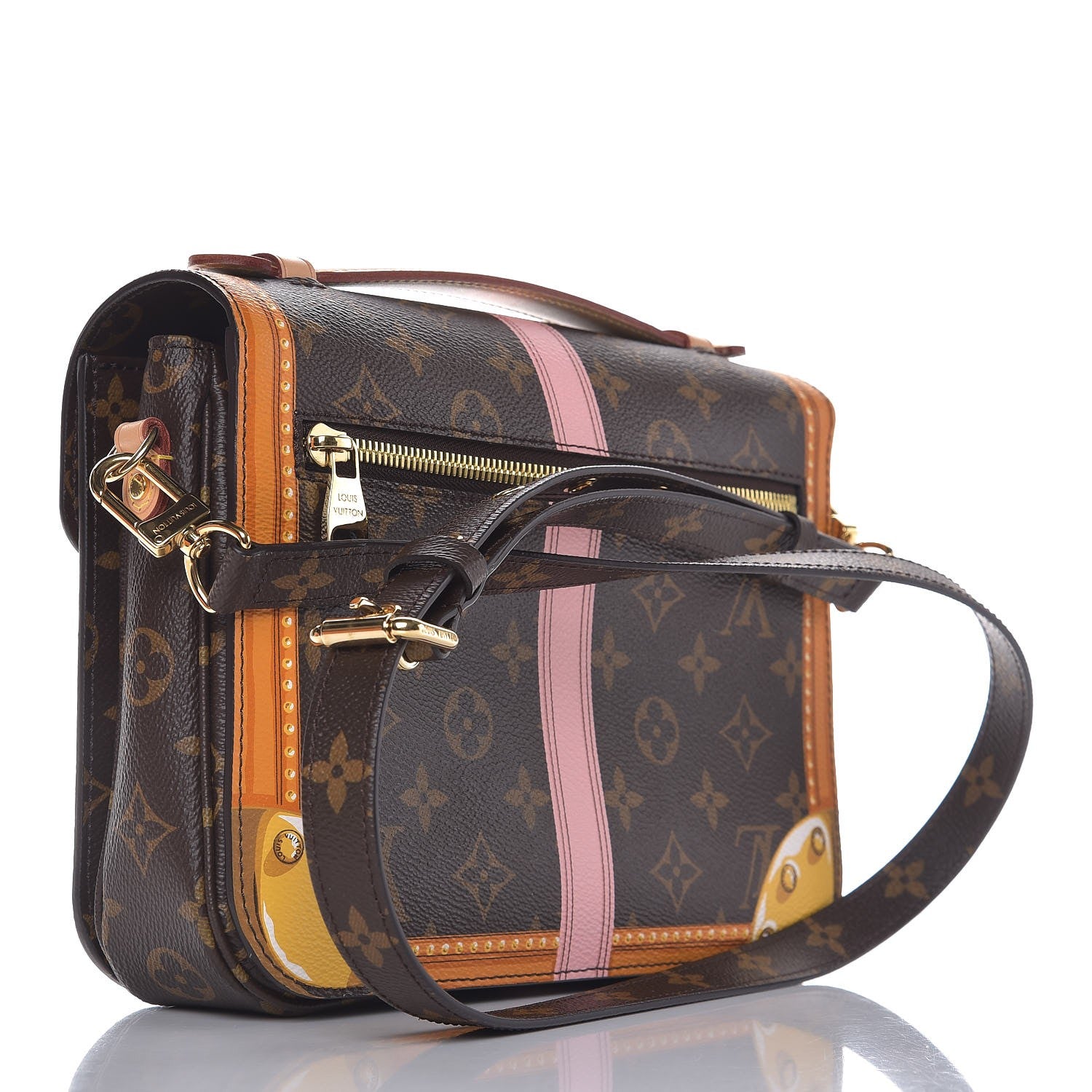 Louis Vuitton Monogram Summer Trunks Pochette Metis 3 of 7