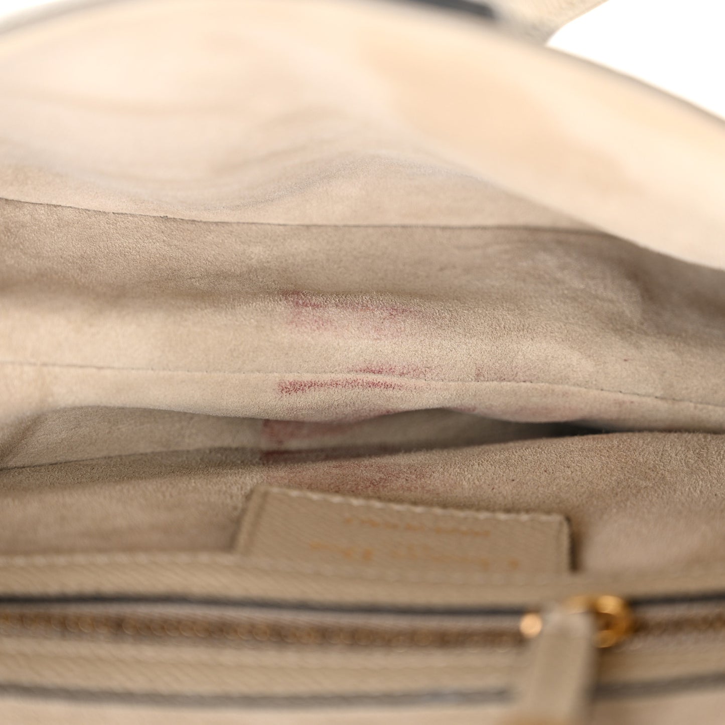Grained Calfskin Saddle Bag Sable