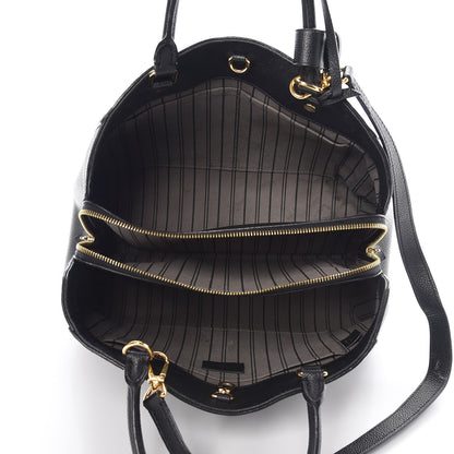Louis Vuitton Empreinte Montaigne MM Black 5 of 17