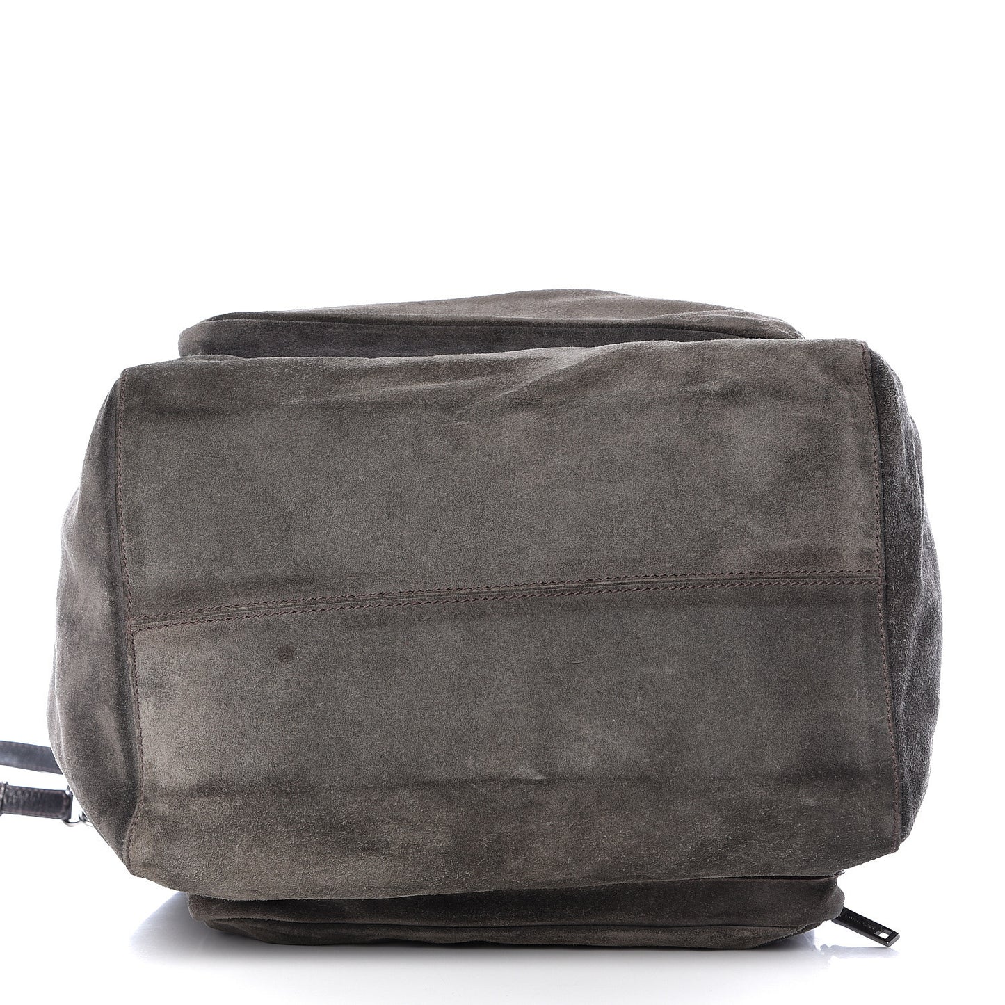 Suede Miss Pocket Satchel Grey