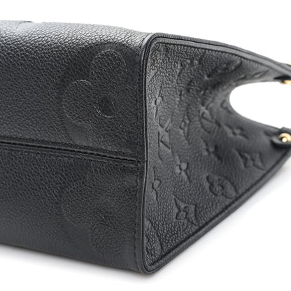 Louis Vuitton Empreinte Monogram Giant Onthego PM Black 9 of 10