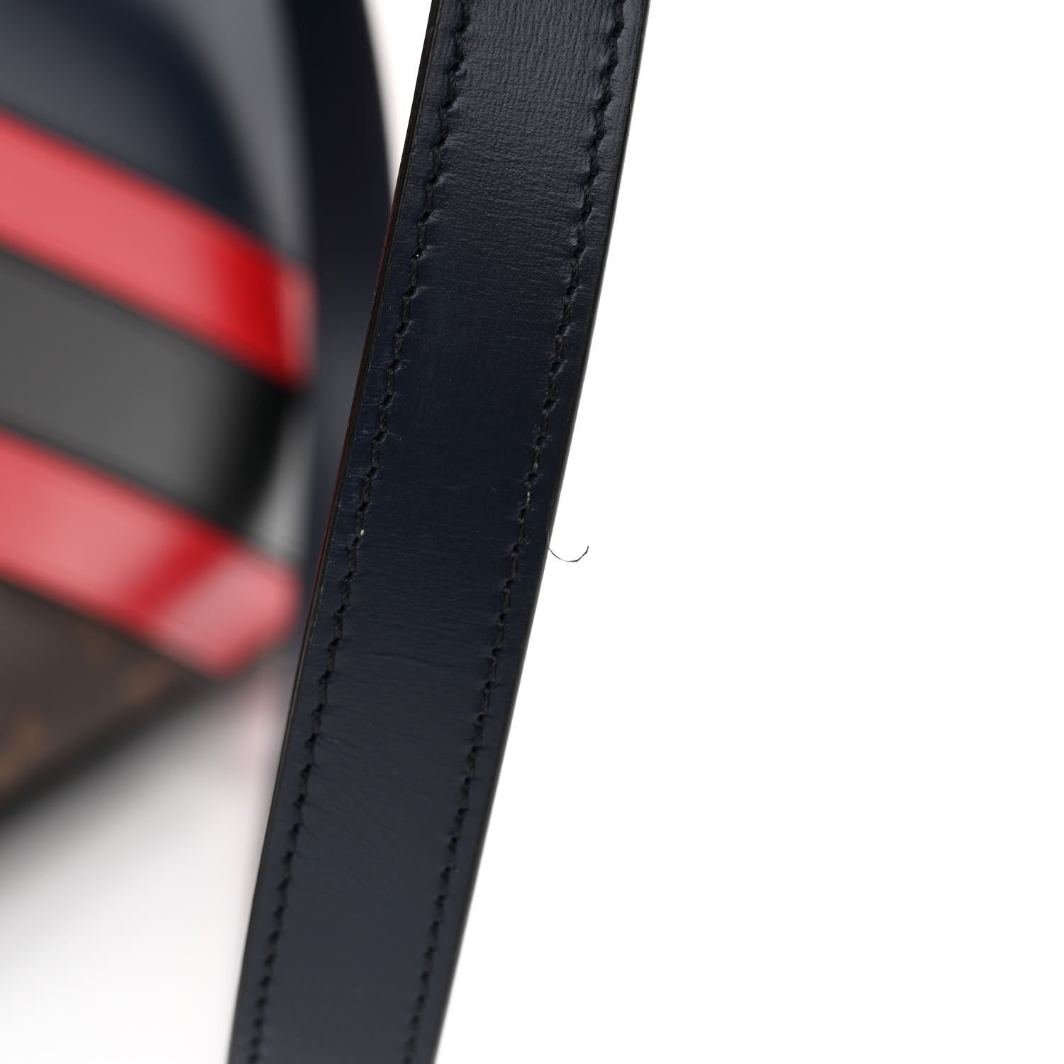 Louis Vuitton Calfskin Monogram Striped City Steamer PM Blue 13 of 14