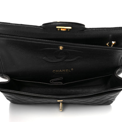 Chanel Caviar Quilted Medium Double Flap Black 4 of 9