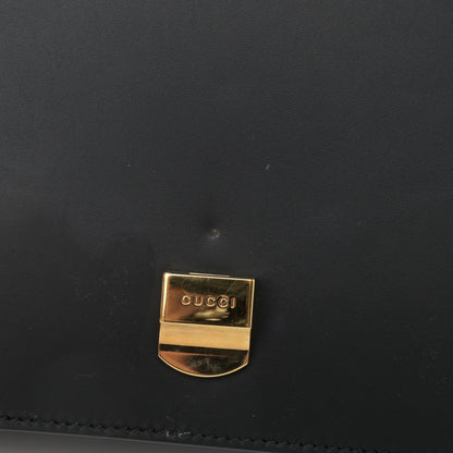 Gucci Calfskin Small Sylvie Shoulder Bag Black 17 of 17