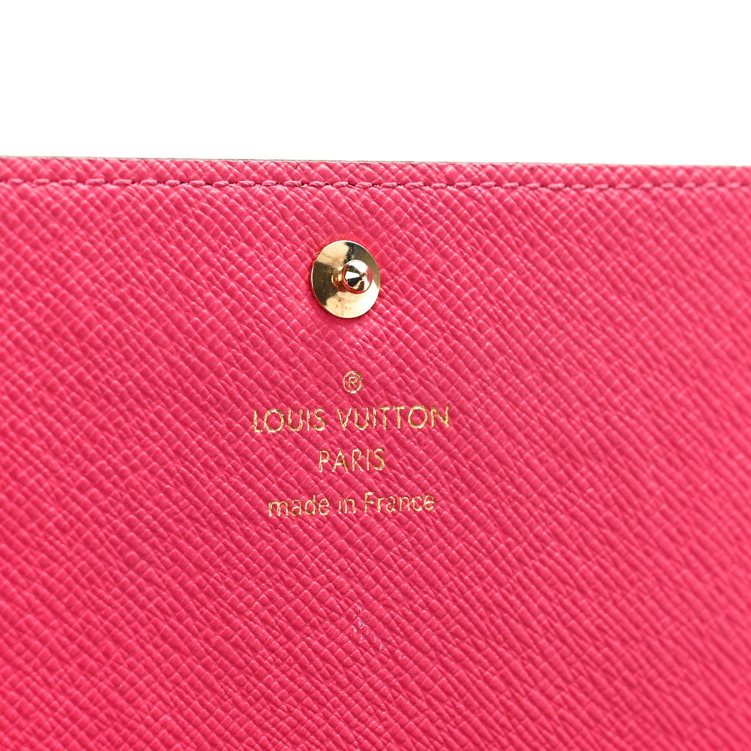 Louis Vuitton Monogram 2015 Christmas Animation Sarah Wallet Hibiscus 7 of 10