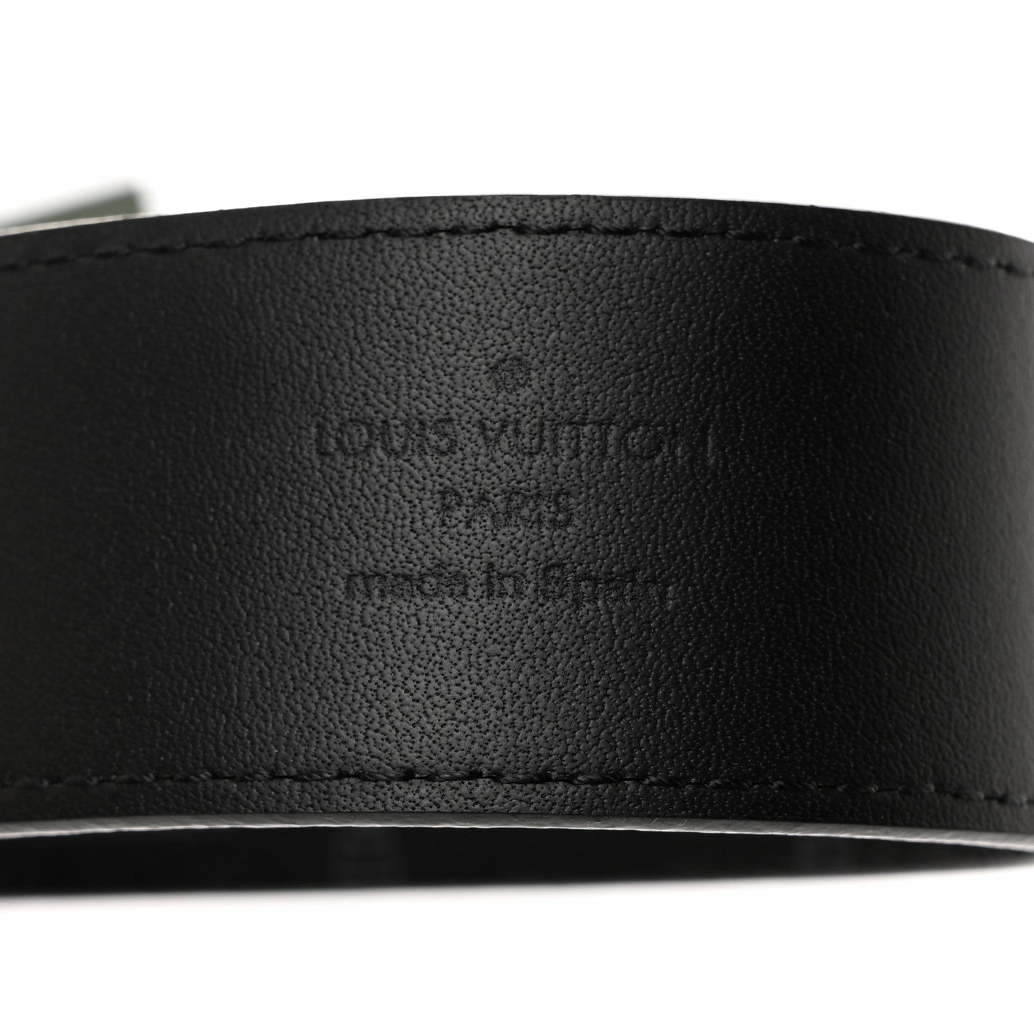 Louis Vuitton Monogram Eclipse 40mm Reversible LV Initiales Belt 90 36 Black 3 of 5