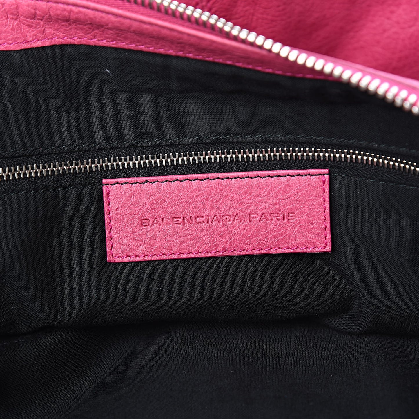 Agneau Giant 21 Silver Hardware Weekender Cyclamen Fucsia