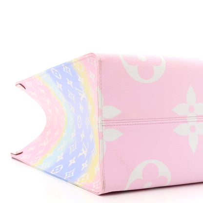 Louis Vuitton Monogram Escale Onthego GM Pastel 10 of 13