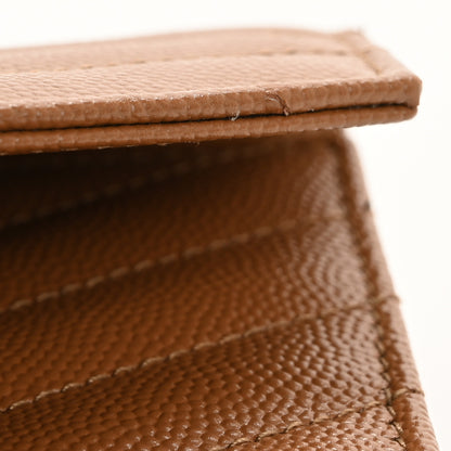 Saint Laurent Grain De Poudre Matelasse Chevron Monogram Envelope Natural Dark 10 of 10