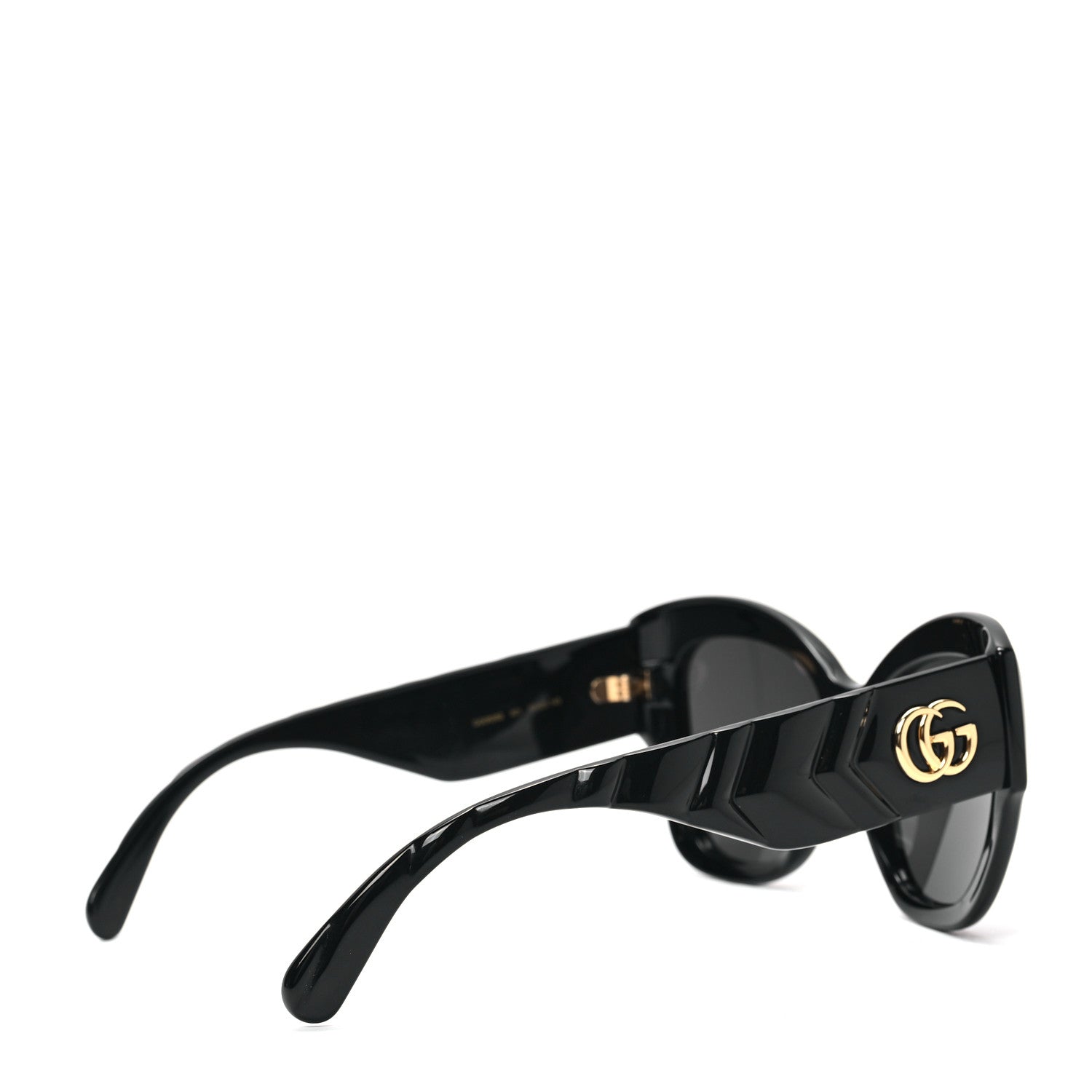 Gucci Acetate GG Butterfly Sunglasses GG0808S Black 4 of 6