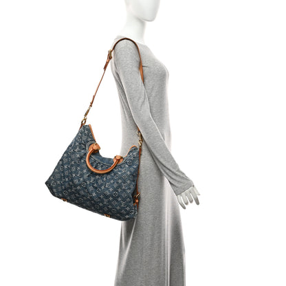 Louis Vuitton Denim Neo Cabby MM Blue 2 of 10