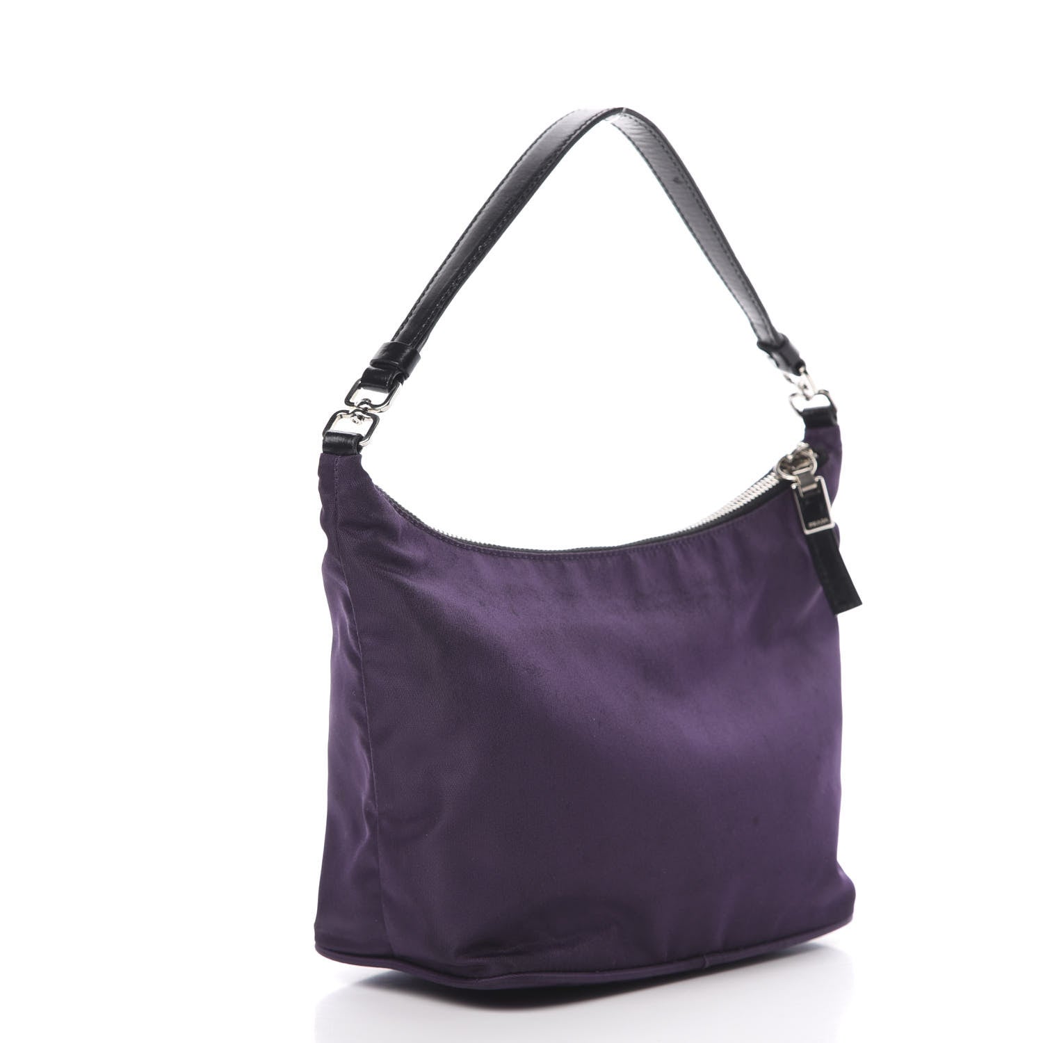Prada Tessuto Nylon Shoulder Bag Mora 2 of 15