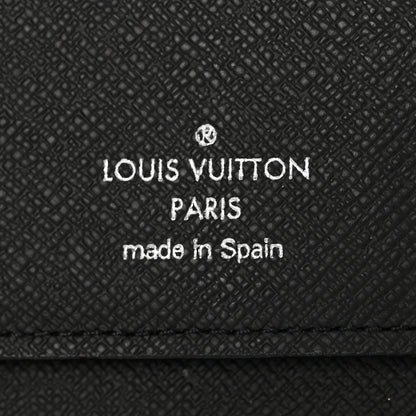 Louis Vuitton Epi Zippy Vertical Wallet Black 6 of 7