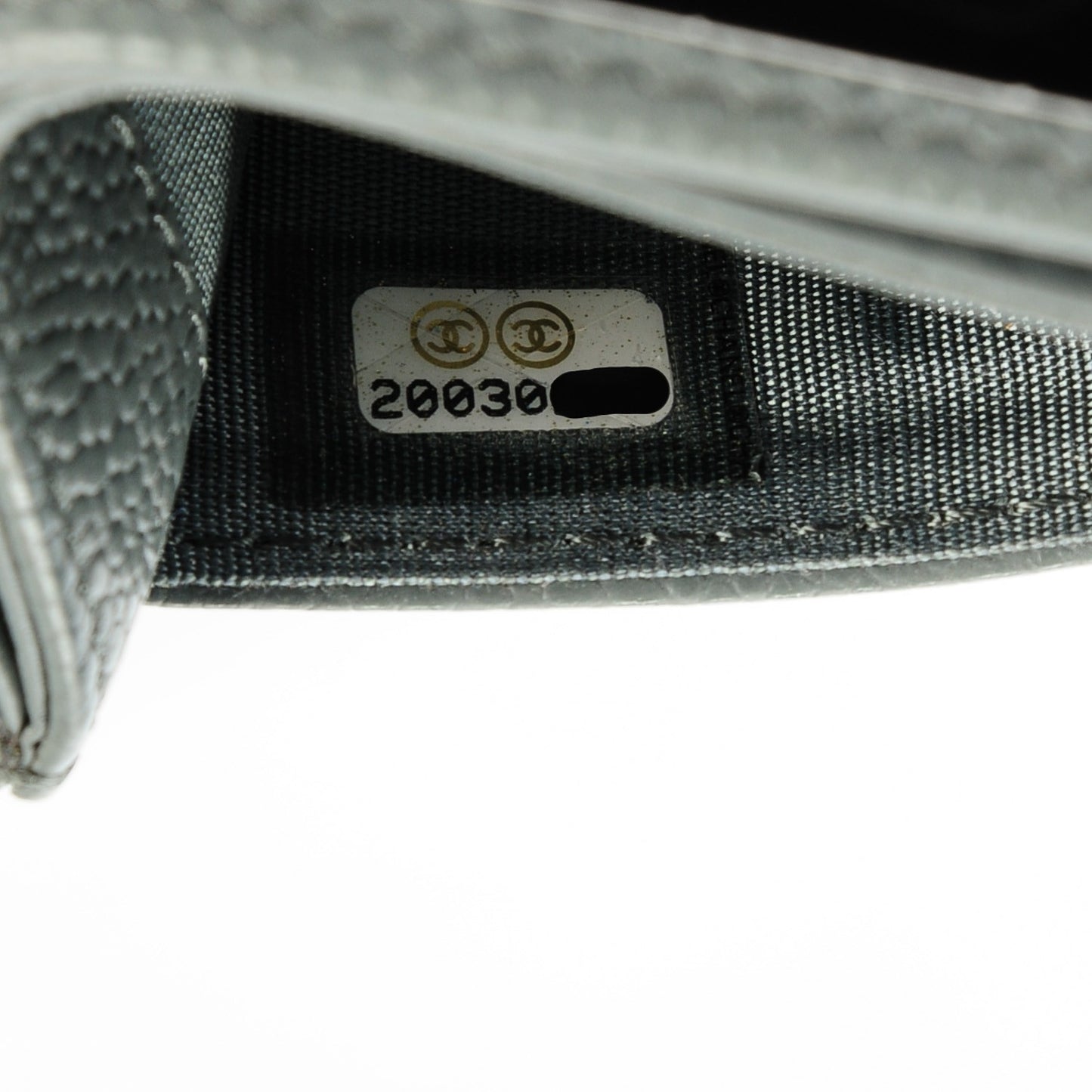 Caviar Timeless CC Card Holder Grey