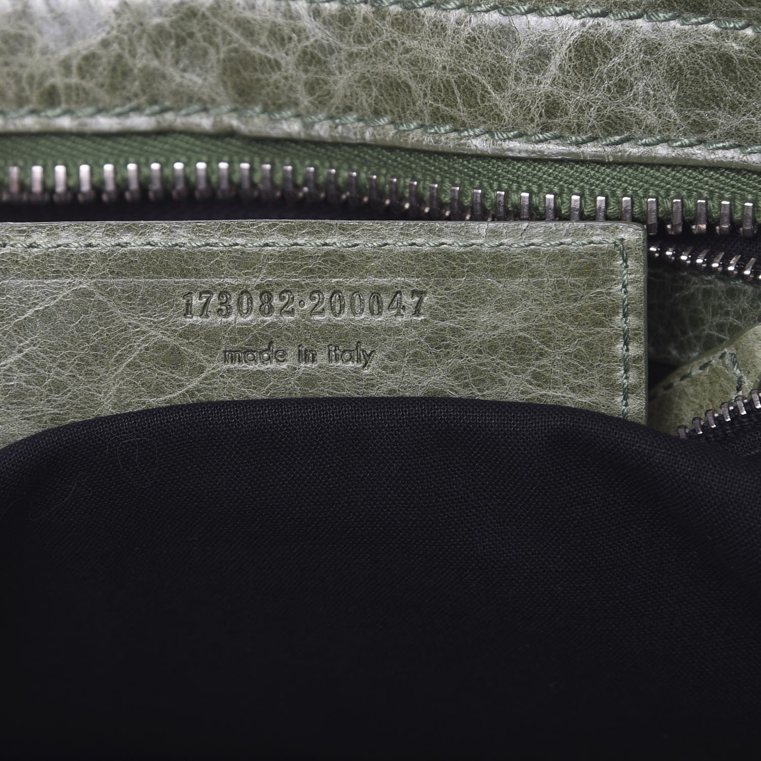Balenciaga Agneau Giant 21 Silver Hardware Part Time Vert Militaire 6 of 9