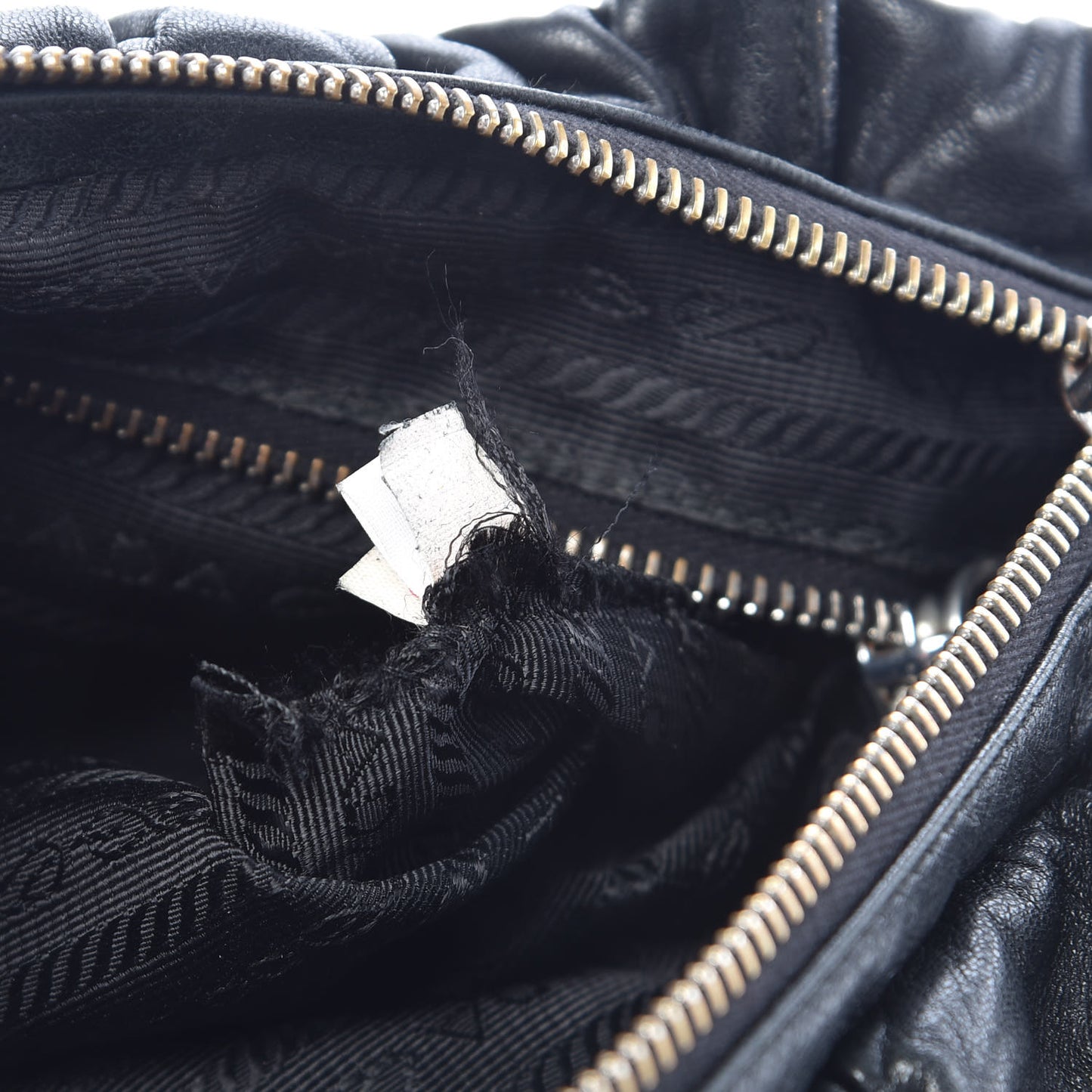 Nappa Mini Bow Tote Black