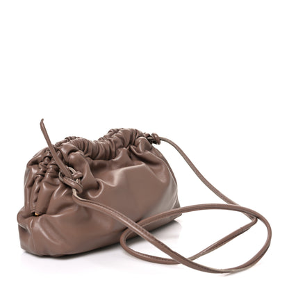 Mansur Gavriel Lambskin Mini Cloud Clutch Biscotto 3 of 9