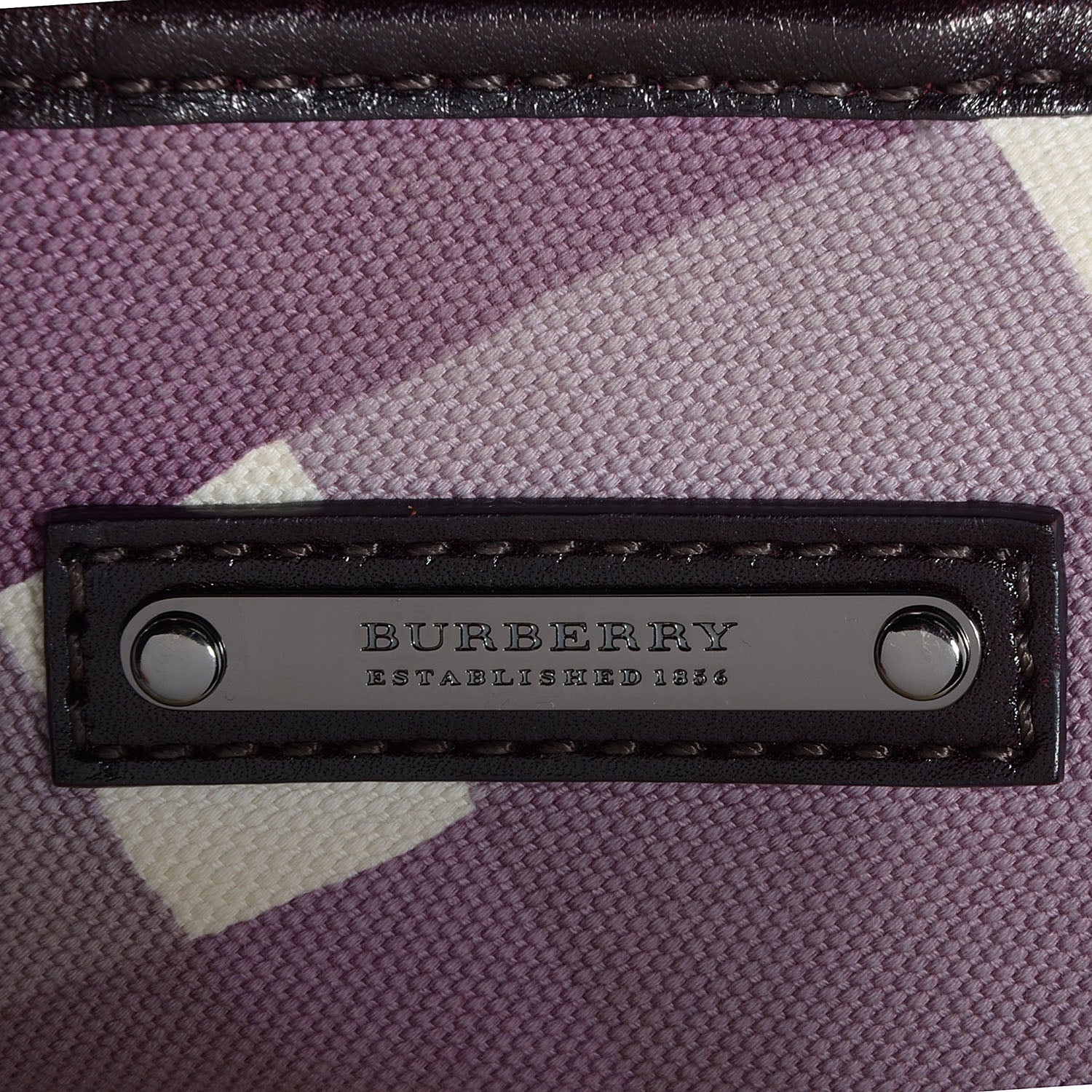 Burberry Canvas Check Print Tote 9 of 9