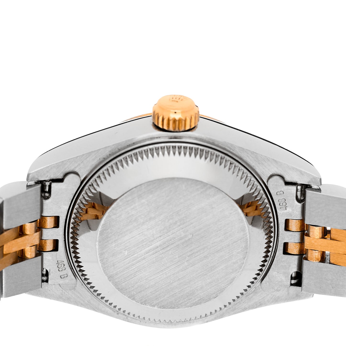 Stainless Steel 18K Yellow Gold Diamond 26mm Oyster Perpetual Datejust Watch Champagne 69173