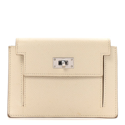 Hermes Epsom Kelly Pocket Compact Wallet Craie 1 of 7