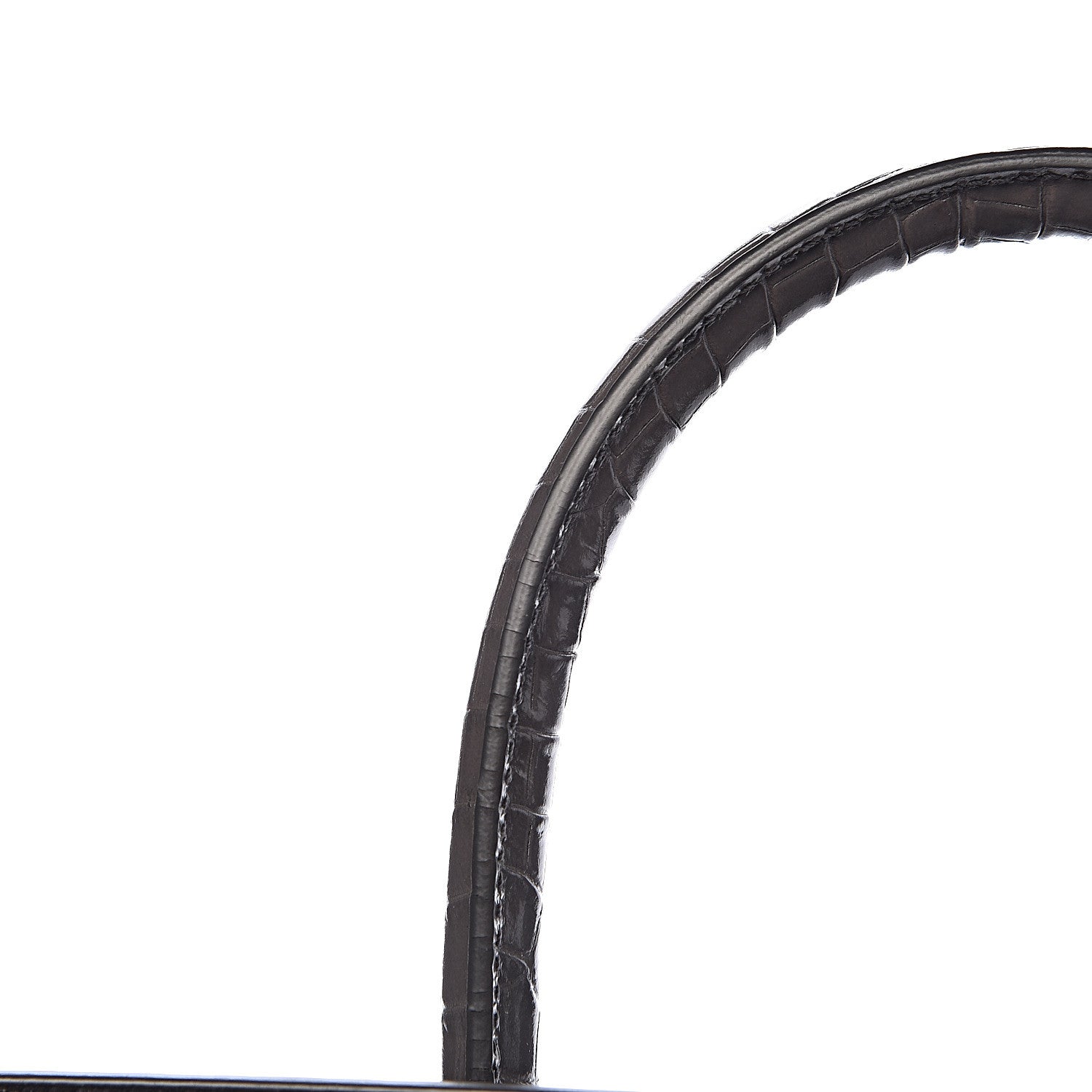 Saint Laurent Crocodile Embossed Small Sac De Jour Asphalt 13 of 14