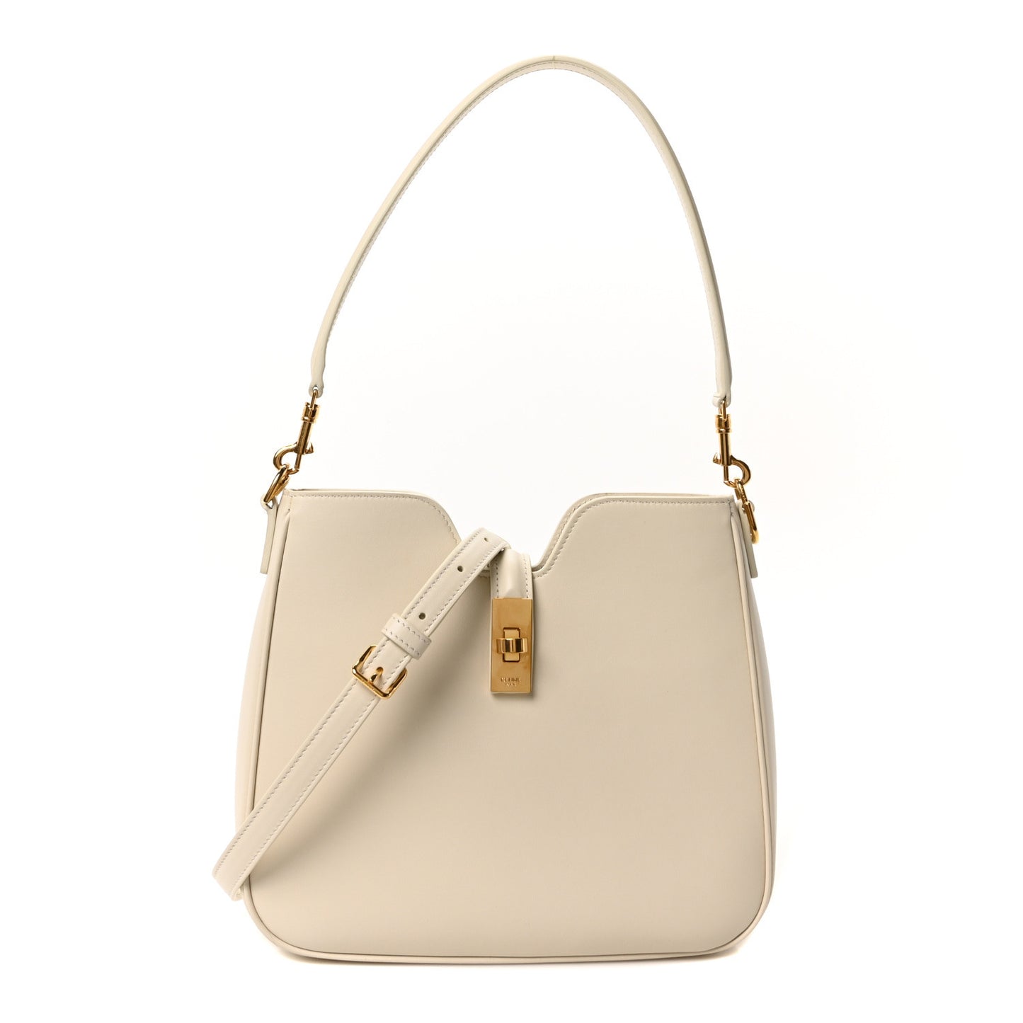 Smooth Calfskin Small Camille 16 Soft Bag Rice